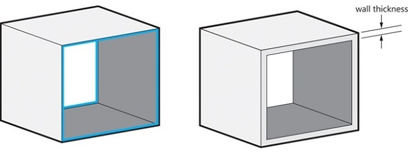 C4D模型壁厚問題