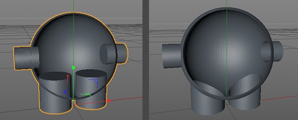 C4D軟件插件Magic Merge