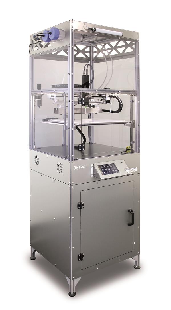 RepRap推出首款液體添加劑制造(LAM)生產型3D打印機L280 RepRap推出首款液體添加劑制造(LAM)生產型3D打印機L280