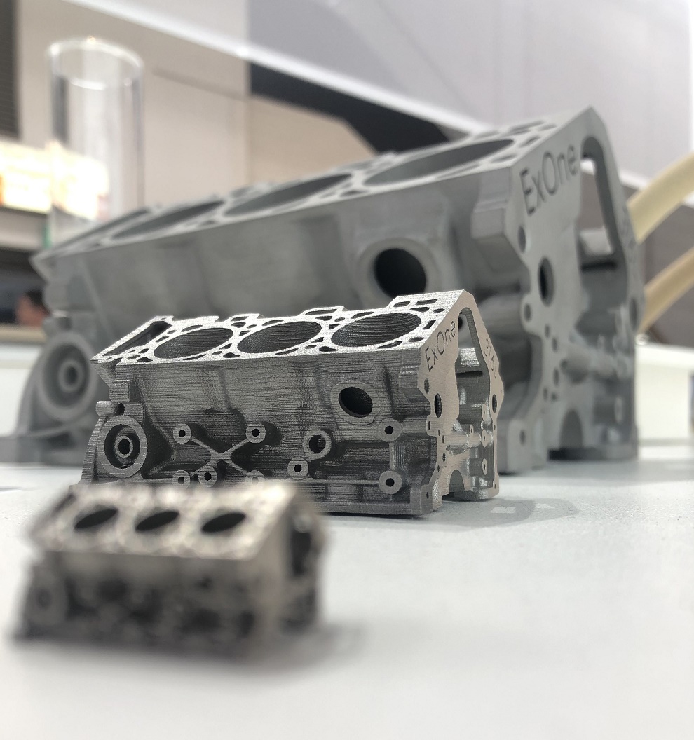 ExOne發(fā)布一天打印2520升材料的新款大尺寸砂型3D打印機(jī) ExOne發(fā)布一天打印2520升材料的新款大尺寸砂型3D打印機(jī)