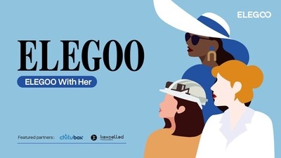 ElegooFormnext 2024ƳELEGOO With HerӋ׌Ůԅc3Dӡ
